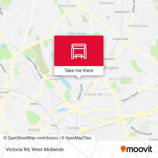 Victoria Rd map