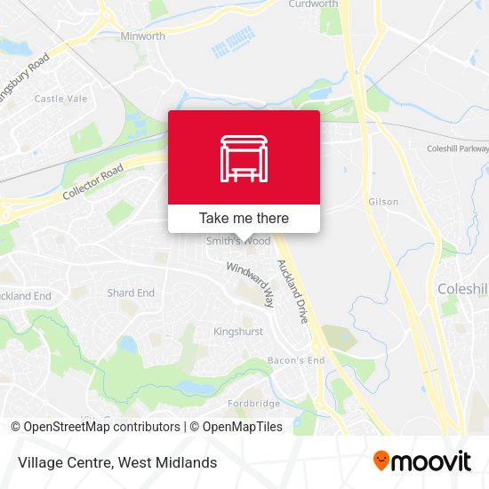 Village Centre map