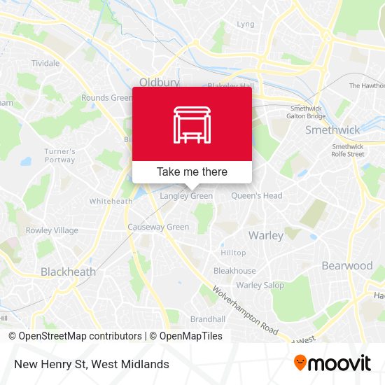 New Henry St map