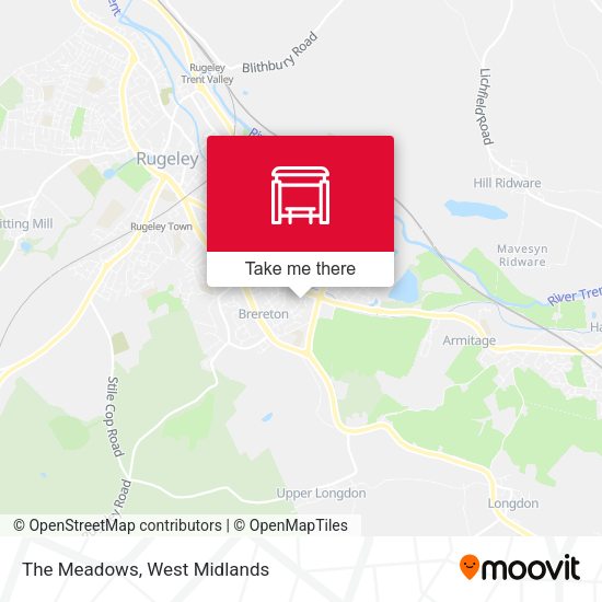 The Meadows map