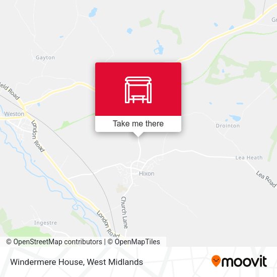 Windermere House map