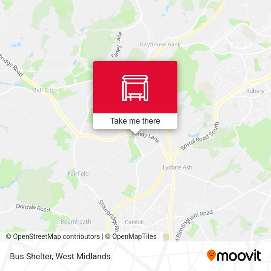 Bus Shelter map