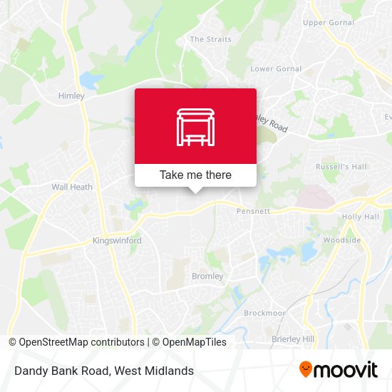 Dandy Bank Road map