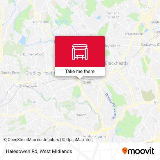 Halesowen Rd map