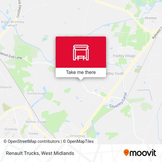 Renault Trucks map