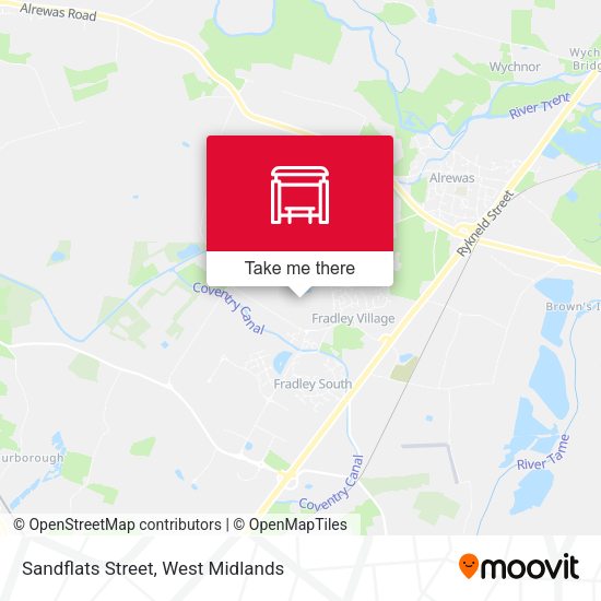 Sandflats Street map