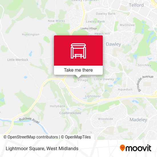 Lightmoor Square map