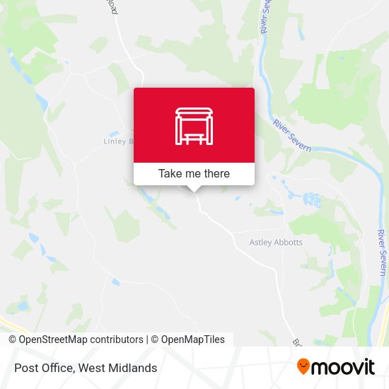 Post Office map