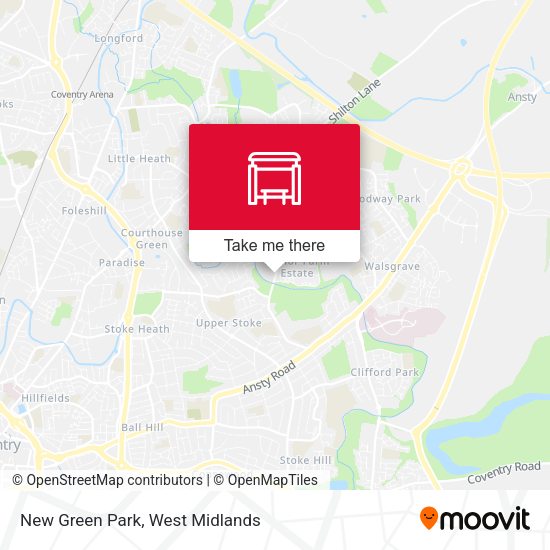New Green Park map