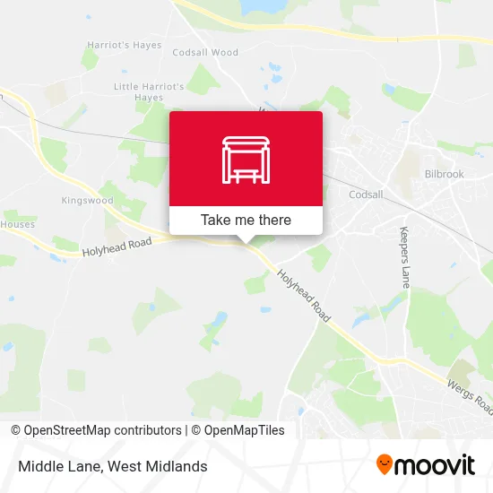 Middle Lane map