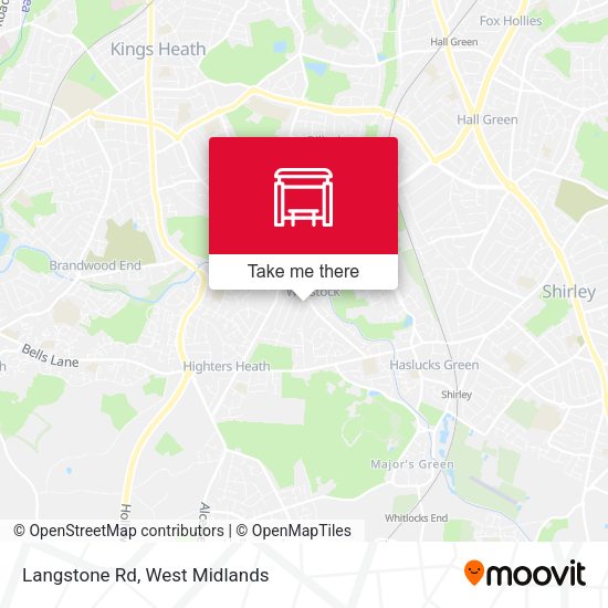 Langstone Rd map