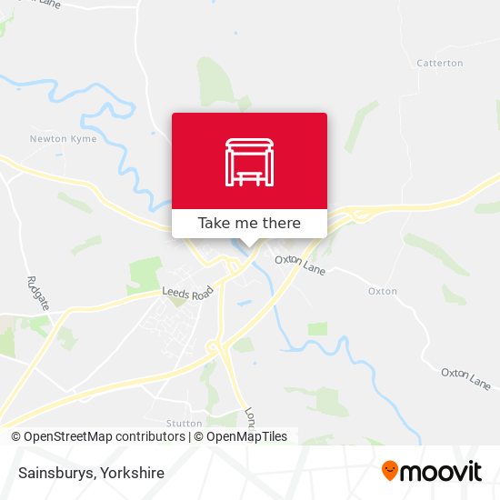 Sainsburys map