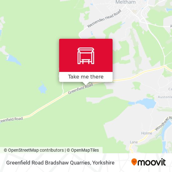 Greenfield Road Bradshaw Quarries stop Routes, Schedules, and Fares