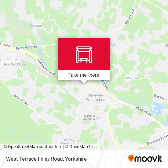 Ilkley Road Summer Manor map