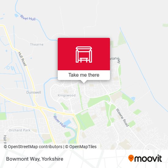 Bowmont Way map