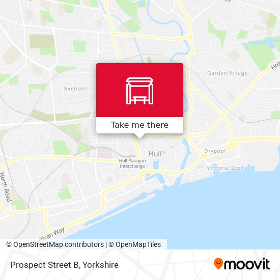 Prospect Street B map