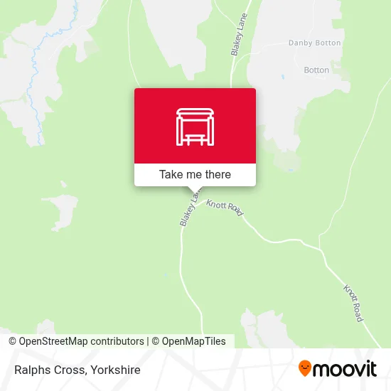 Ralphs Cross map