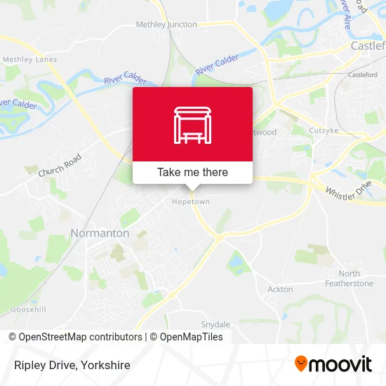 Ripley Drive map