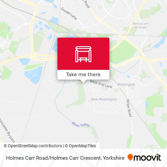 Holmes Carr Road / Holmes Carr Crescent map