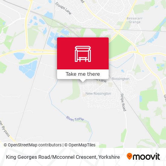King Georges Road / Mcconnel Crescent map