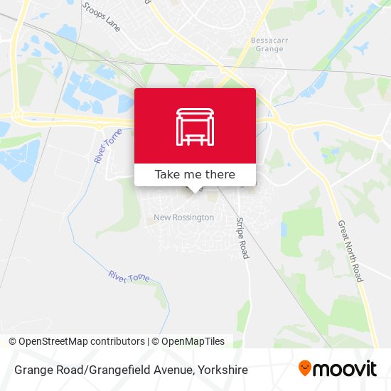 Grange Road/Grangefield Avenue map