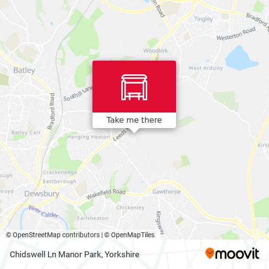 Chidswell Ln Manor Park map