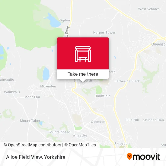 Alloe Field View map