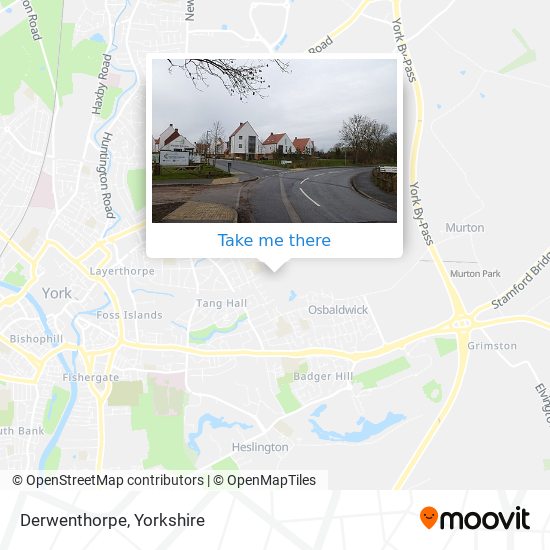 Derwenthorpe map