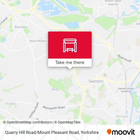 Quarry Hill Road / Mount Pleasant Road map
