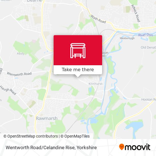 Wentworth Road/Celandine Rise map