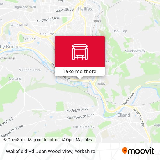 Wakefield Rd Dean Wood View map