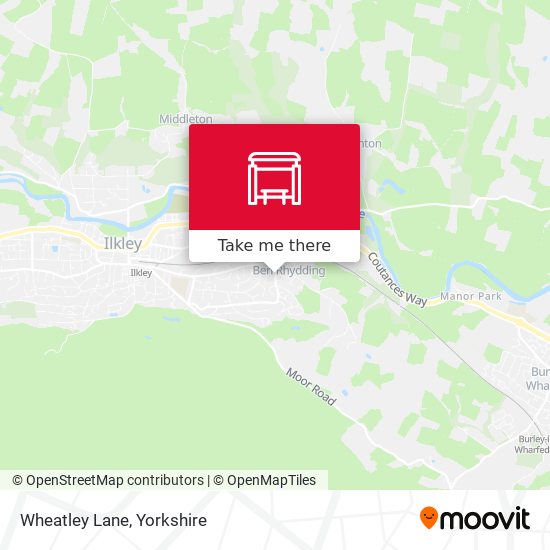 Wheatley Lane map