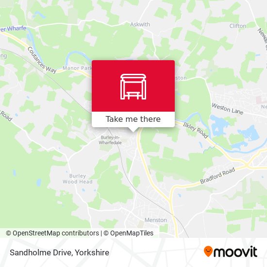 Sandholme Drive map