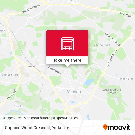 Coppice Wood Crescent map