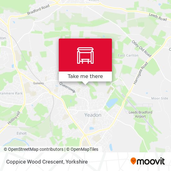 Coppice Wood Crescent map