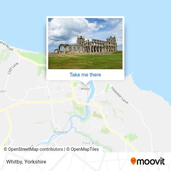 Whitby map