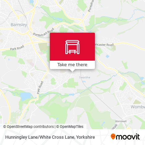 Hunningley Lane / White Cross Lane map
