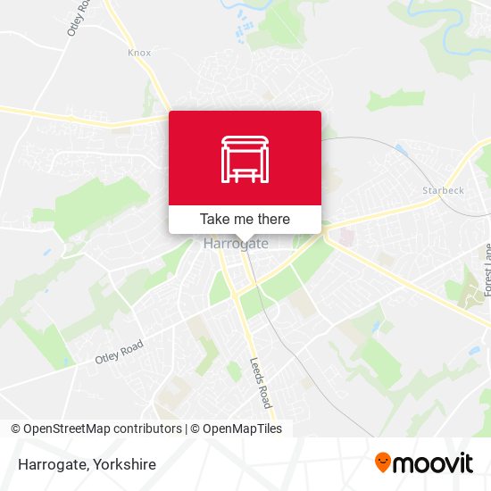 Harrogate map