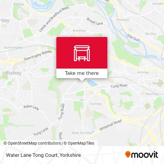 Water Lane Tong Court map