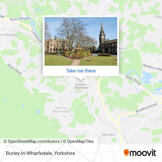 Burley-In-Wharfedale map