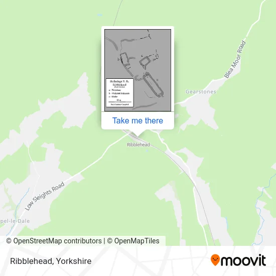 Ribblehead map