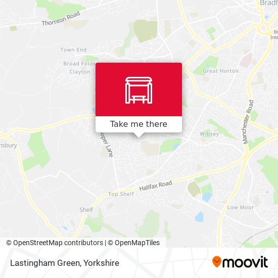 Lastingham Green map