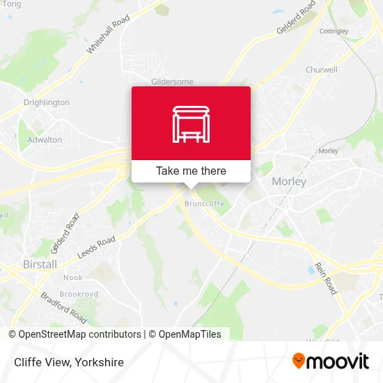 Cliffe View map