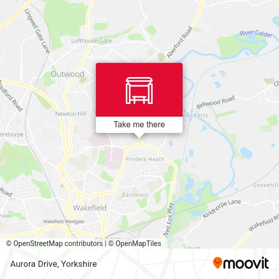 Aurora Drive map