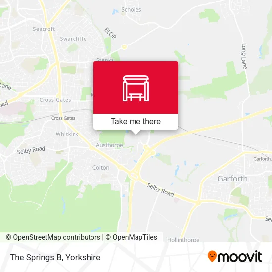 The Springs B map