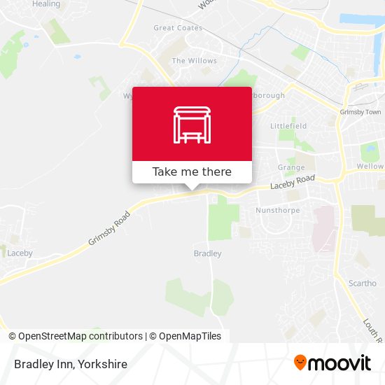 Bradley Inn map