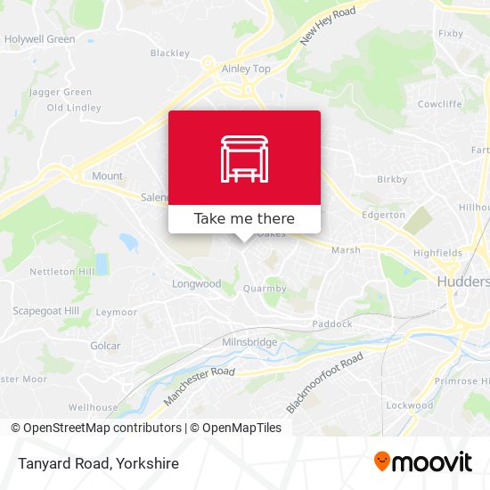 Tanyard Road map
