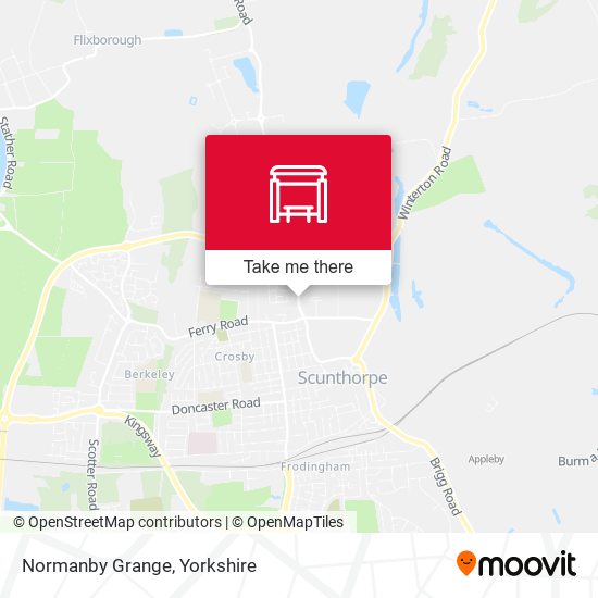 Normanby Grange map