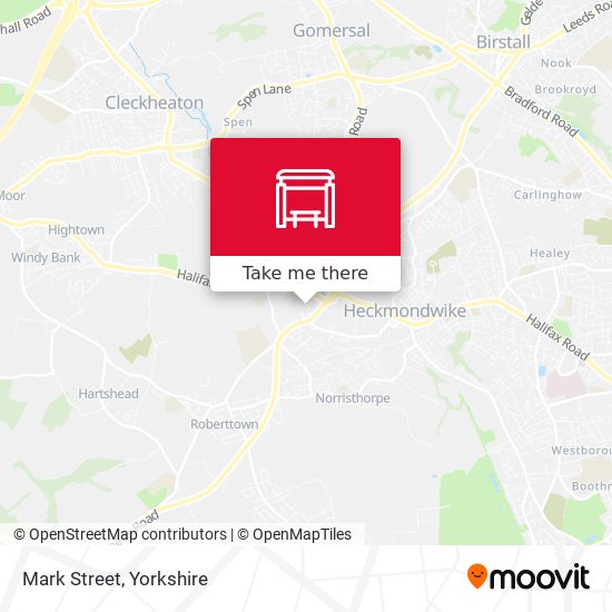 Mark Street map