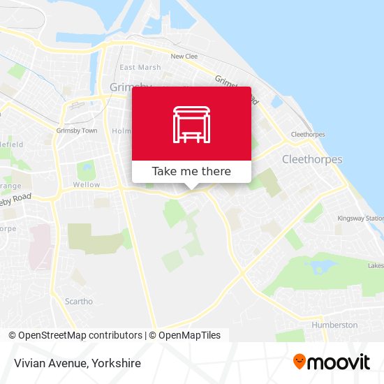 Vivian Avenue map